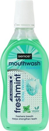 Sencefresh ústní voda 500ml Freshmint - Kosmetika Ústní hygiena Ústní vody